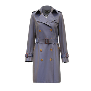 2019 Women's Waterproof Cotton Long Classic Double-breasted The Kensington Heritage Trench Coat