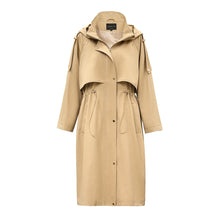 Load image into Gallery viewer, 2019 Autumn New Casual Women&#39;s Cotton X-Long Hooded Trench Coat