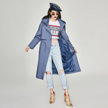 Load image into Gallery viewer, 2019 Autumn New Casual Women&#39;s Cotton X-Long Hooded Trench Coat