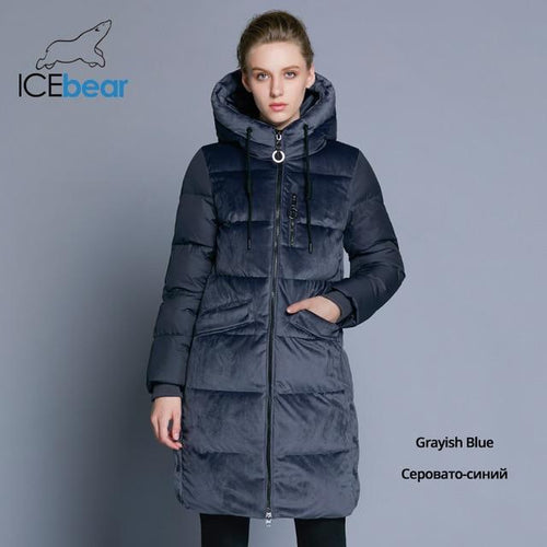 2019 Winter Velvet Jacket Thick Warm Women's Parka Clothing Fashion Casual