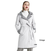 Load image into Gallery viewer, 2019 Trench Spring Autumn Female Windproof Warm Female Coat European American Model Windbreaker