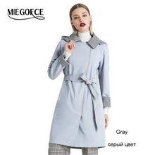 Load image into Gallery viewer, 2019 Trench Spring Autumn Female Windproof Warm Female Coat European American Model Windbreaker