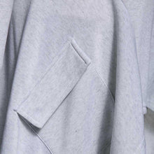 Load image into Gallery viewer, Trench Coat Women Winter Thicken Fleece Warm Goth Asymmetric Long Overcoat Hooded Street Casual Outerwear