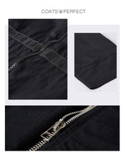 Load image into Gallery viewer, 2019 Trench Coat Women Hooded High Quality Windbreaker Fashion Gothic Long Loose Suitable