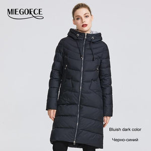 New Winter Women's Jacket Coat Simple Women Parkas Warm Winter Women's Coat