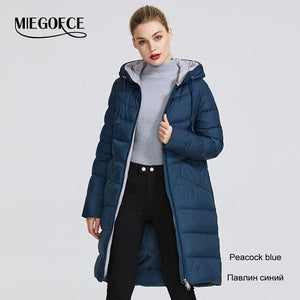 New Winter Women's Jacket Coat Simple Women Parkas Warm Winter Women's Coat