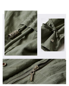 2019 Trench Coat Spring Female Trench Clothes Classic Hooded Solid Fashion Ukraine Ladies