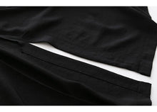 Load image into Gallery viewer, 2019 Loose Women&#39;s Windbreaker Spring Casual Turn-down Collar Pockets Black Thin Coat Jacket Female Outwear
