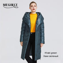 Load image into Gallery viewer, 2019 Women Winter Jacket Coat Unusual Design Sewn From Two Materials Women&#39;s Parkas