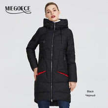 Load image into Gallery viewer, 2019 New Winter Women Collection of Coat Knee-Length Parka Women Windproof Women Jacket With Stand-Up Collar and Hood