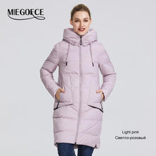 Load image into Gallery viewer, 2019 New Winter Women Collection of Coat Knee-Length Parka Women Windproof Women Jacket With Stand-Up Collar and Hood