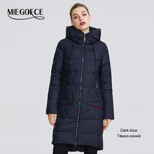 Load image into Gallery viewer, 2019 New Winter Women Collection of Coat Knee-Length Parka Women Windproof Women Jacket With Stand-Up Collar and Hood