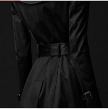 Load image into Gallery viewer, Women Spring Autumn Trench Coat Casual Long Sleeve Slim Double Breasted Female Clothes Long Trench Windbreaker