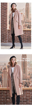 Load image into Gallery viewer, 2019 Autumn Winter Women Wool Coat New Women&#39;s Embroidered Woolen Coat