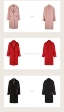 Load image into Gallery viewer, 2019 Autumn Winter Women Wool Coat New Women&#39;s Embroidered Woolen Coat
