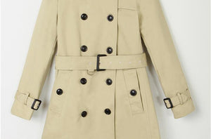 2019 Winter Fashion Designer Brand Classic European Trench Coat