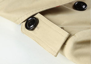 2019 Winter Fashion Designer Brand Classic European Trench Coat
