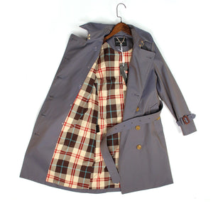 2019 Women's Waterproof Cotton Long Classic Double-breasted The Kensington Heritage Trench Coat
