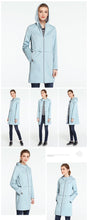 Load image into Gallery viewer, 2019 Fall Woman Clothing Solid Color Long Sleeved Casual New Women Coat Stand Collar Pockets Trench Coat
