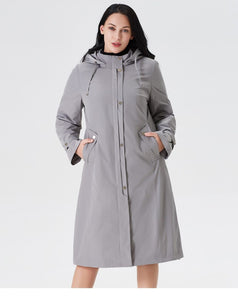 2019 Women Trench Coat Spring Fashion Long Windbreaker Solid Color Windproof Temperament