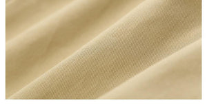 British Style Women Long Trench Coat Double-Breasted Cotton Outerwear Coats Ladies Casual