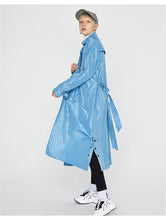Load image into Gallery viewer, Autumn Slid Elegant Women Long Trench Coat Casaco Feminino Overcoat
