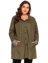 Load image into Gallery viewer, Women Rain Coat Jacket Spring Autumn Hooded Windbreaker Lightweight Waterproof Raincoat