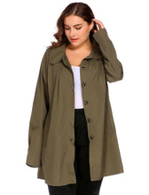 Load image into Gallery viewer, Women Rain Coat Jacket Spring Autumn Hooded Windbreaker Lightweight Waterproof Raincoat