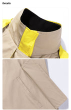 Load image into Gallery viewer, 2019 Autumn Trench Coat Women Outrwear Quality Hood Double Breasted Top Long Coat Fashion