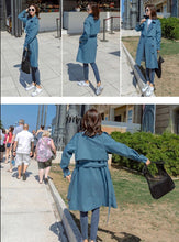 Load image into Gallery viewer, 2019 Windbreaker Coats Long Spring Autumn Coat Women Trench Coats Loose Casual Ladies Outerwear