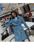 Load image into Gallery viewer, 2019 Windbreaker Coats Long Spring Autumn Coat Women Trench Coats Loose Casual Ladies Outerwear