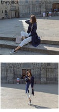 Load image into Gallery viewer, 2019 Windbreaker Coats Long Spring Autumn Coat Women Trench Coats Loose Casual Ladies Outerwear