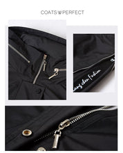 Load image into Gallery viewer, 2019 Trench Coat Spring Women Hooded Fashion Female Trench Clothes Classic Manteau Ukraine Ladies