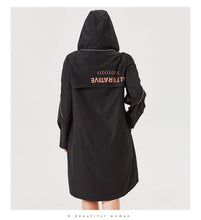 Load image into Gallery viewer, 2019 Trench Coat Spring Women Hooded Fashion Female Trench Clothes Classic Manteau Ukraine Ladies
