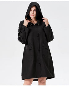 2019 Trench Coat Spring Women Hooded Fashion Female Trench Clothes Classic Manteau Ukraine Ladies