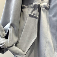 Load image into Gallery viewer, Spring Women Trench Coat Single Breasted Loose Elastic Waist Korean Casual Long Coat Female Tops