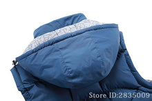 Load image into Gallery viewer, 2019 Men Thickening Cotton Vest Hat Hooded Warm Vest Winter Waistcoat