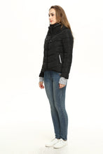 Load image into Gallery viewer, Girl Winter Zipper Jacket Women Parka Thicken Outerwear Anorak Women Down Parka Coats