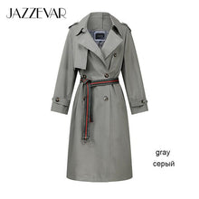 Load image into Gallery viewer, 2019 Khaki Trench Coat Women X-Long Cotton Loose Clothing With Belt Woman Clothes