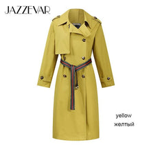 Load image into Gallery viewer, 2019 Khaki Trench Coat Women X-Long Cotton Loose Clothing With Belt Woman Clothes
