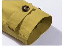 Load image into Gallery viewer, 2019 Khaki Trench Coat Women X-Long Cotton Loose Clothing With Belt Woman Clothes