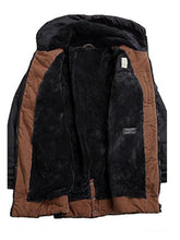 Load image into Gallery viewer, Women Hooded Coats Jacket Basic Top Women Parkas Thick Outerwear Solid Short Female Slim Cotton Winter Warm Coat