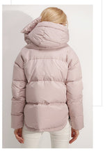 Load image into Gallery viewer, 2019 New Winter Women High Quality White Duck Down Hoodies Jackets Fashion Ladies Jackets