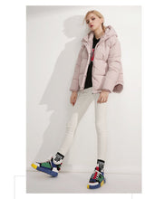 Load image into Gallery viewer, 2019 New Winter Women High Quality White Duck Down Hoodies Jackets Fashion Ladies Jackets