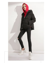 Load image into Gallery viewer, 2019 New Winter Women High Quality White Duck Down Hoodies Jackets Fashion Ladies Jackets