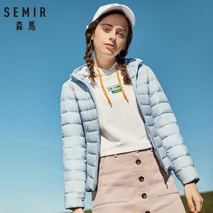 SEMIR 2019 New Parkas basic Winter jackets Female Women Winter