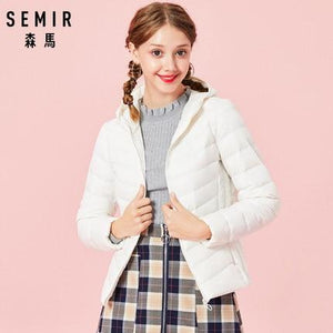 SEMIR 2019 New Parkas basic Winter jackets Female Women Winter