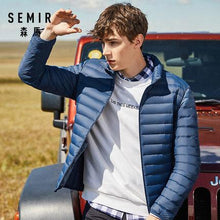 Load image into Gallery viewer, SEMIR 2019 Down Jacket Men Winter Portability Warm White Duck Down Hooded Man