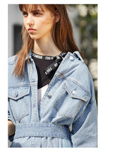 Load image into Gallery viewer, 2019 Women&#39;s Loose Fit Casual Denim Jacket