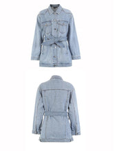 Load image into Gallery viewer, 2019 Women&#39;s Loose Fit Casual Denim Jacket
